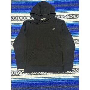 New Balance Hoodie Black Pullover Sweatshirt Size Youth Large 14/16